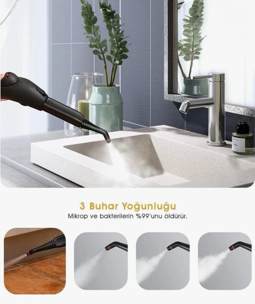 Çok fonksiyonlu buharlı temizlik makinesi - 3