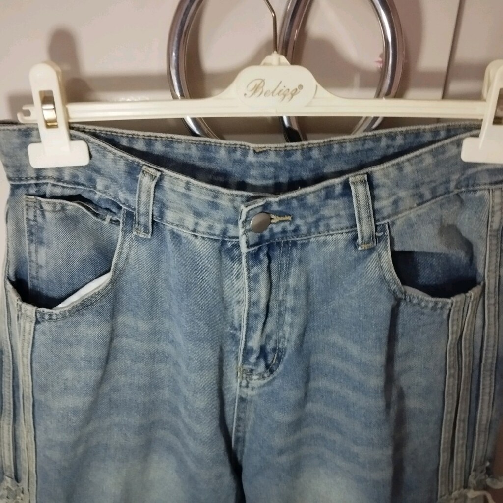 Skater Style Baggy Yıldızlı Pantolon - 2