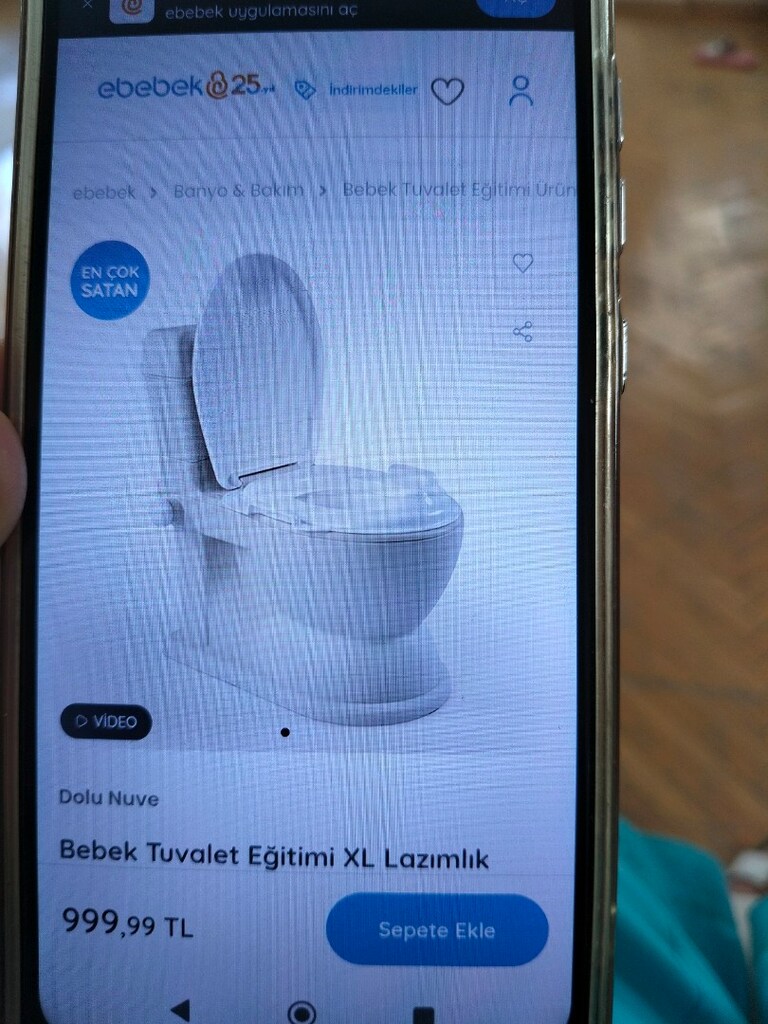 Bebek lazımlık,tuvalet. - 2