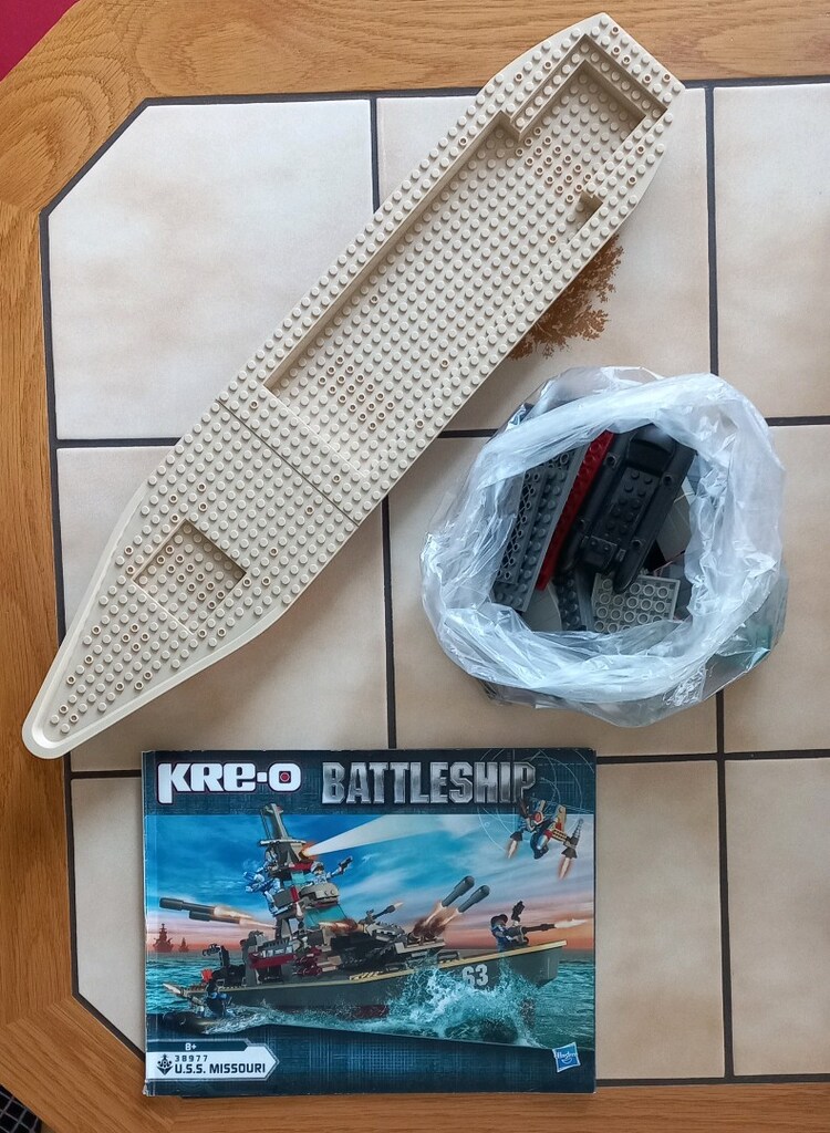 Kre-o Uss Missouri 63 / Hasbro / Lego Efsane Savaş Gemisi Maketi - 5