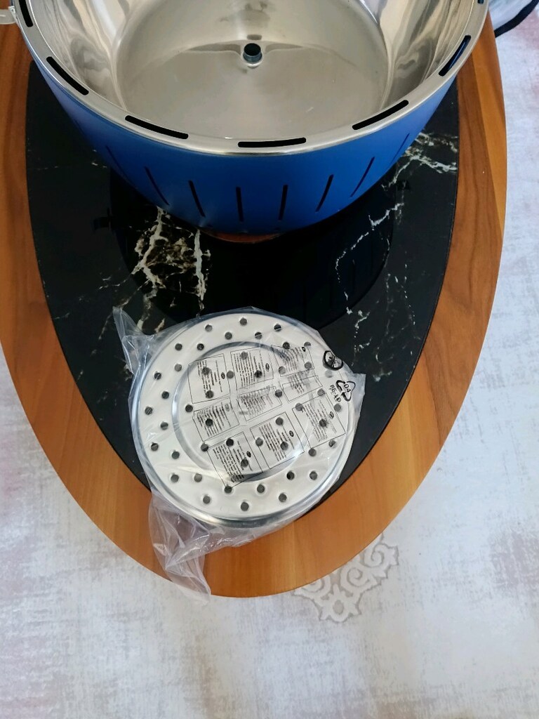 DUMANSIZ sıfır XL lotus grill Mangal - 16