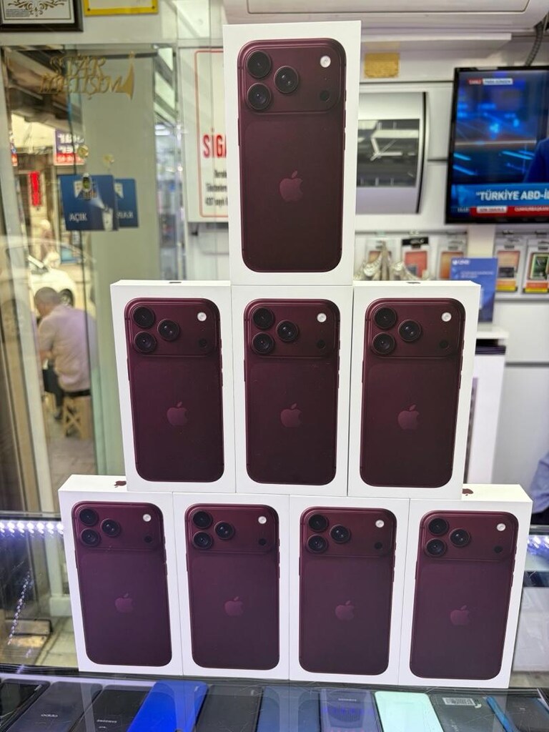 iPHONE 18 PRO MAX BORDO SIFIR ADINIZA FATURALI TÜRKİYE GARANTİLİ SIFIR - 3