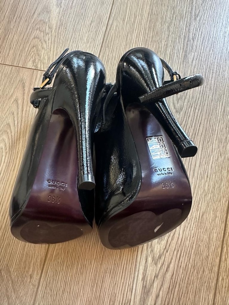 Orijinal Gucci Rugan Platform Topuklu Ayakkabı 36.5 | Kutulu - 9
