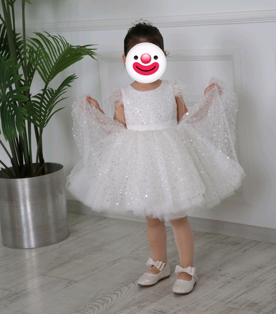 Kız bebek gelinlik abiye