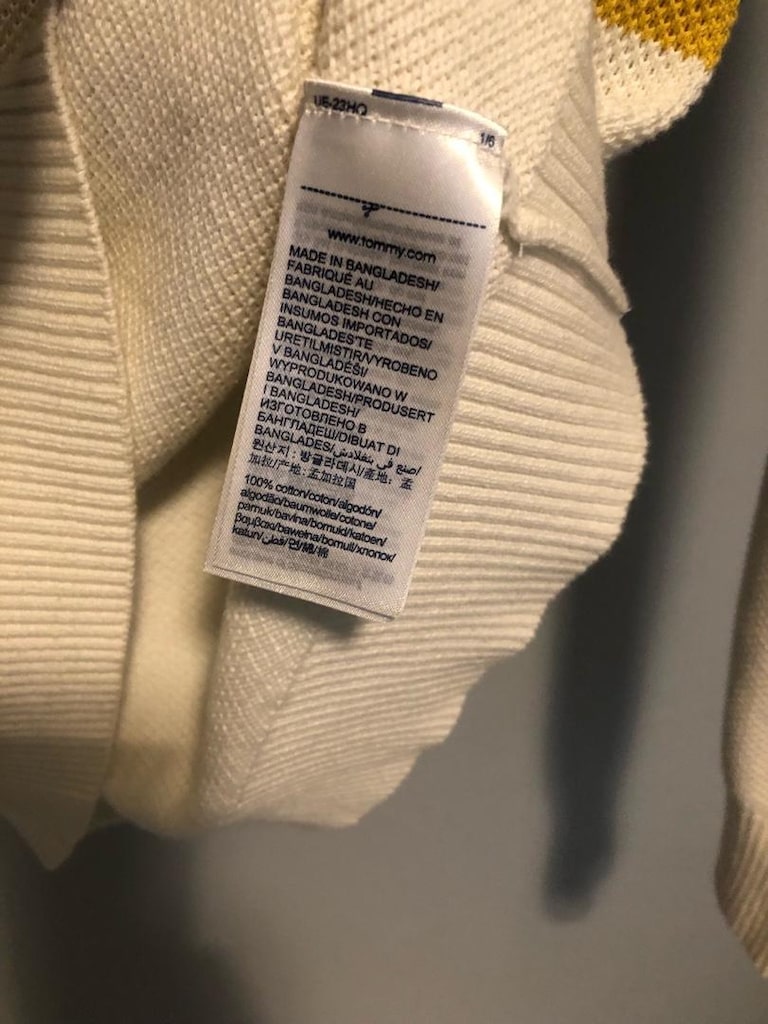 Tommy Hilfiger Renkli Çizgili Bisiklet Yaka Triko Kazak - 5