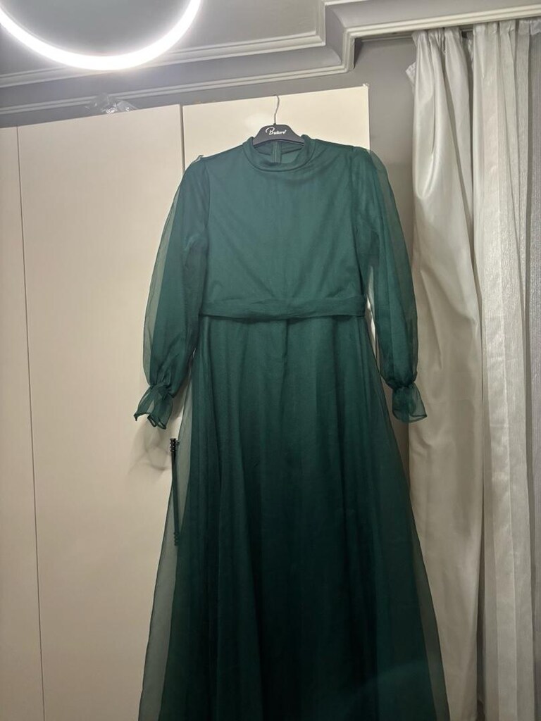 yeşil abiye - 3