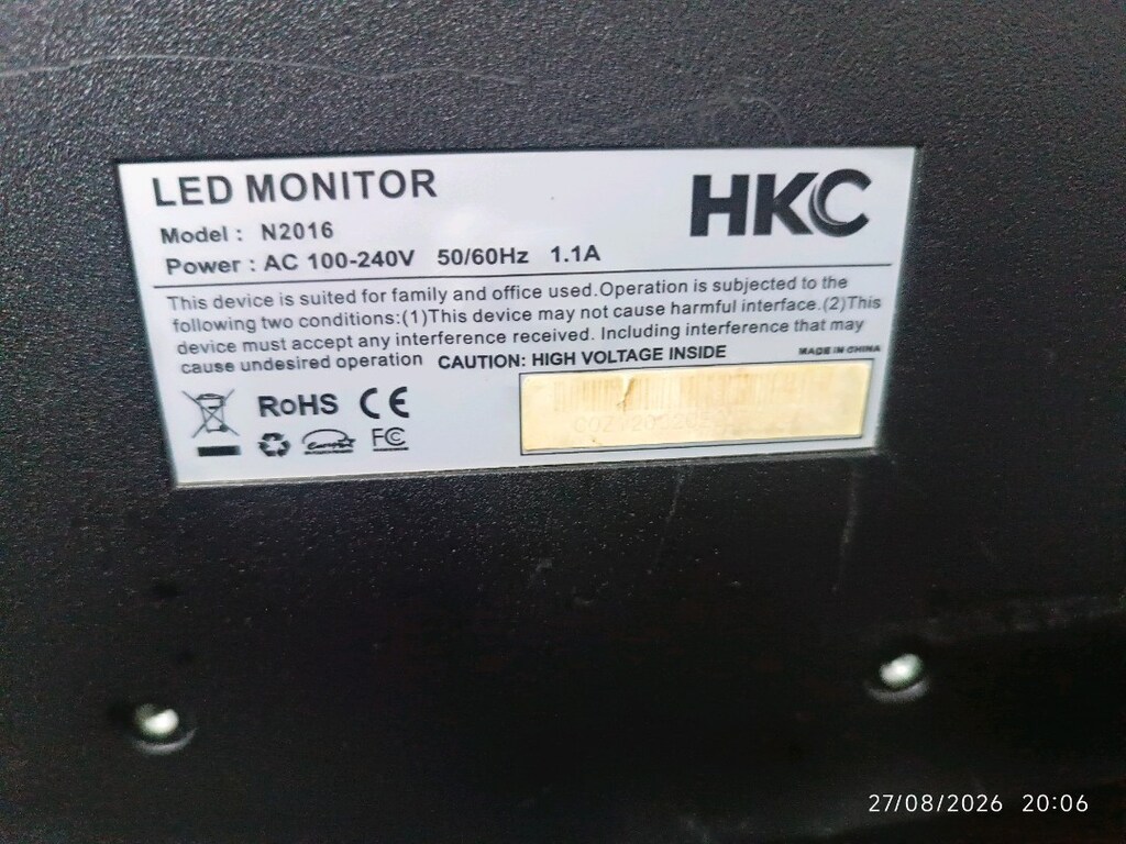 HKC 20İNC LED MONİTÖR - 2