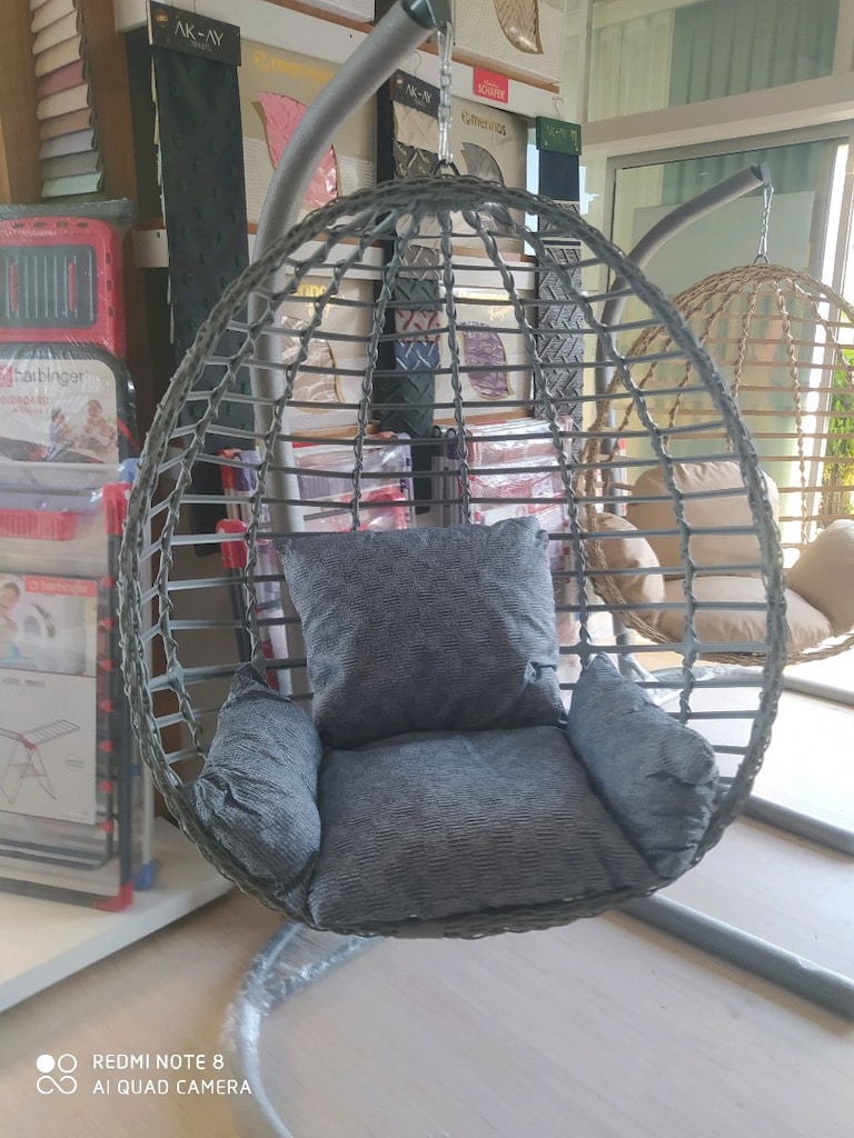 kampanyalı fiyat Rattan salıncak çok kaliteli sağlam ürün - 3