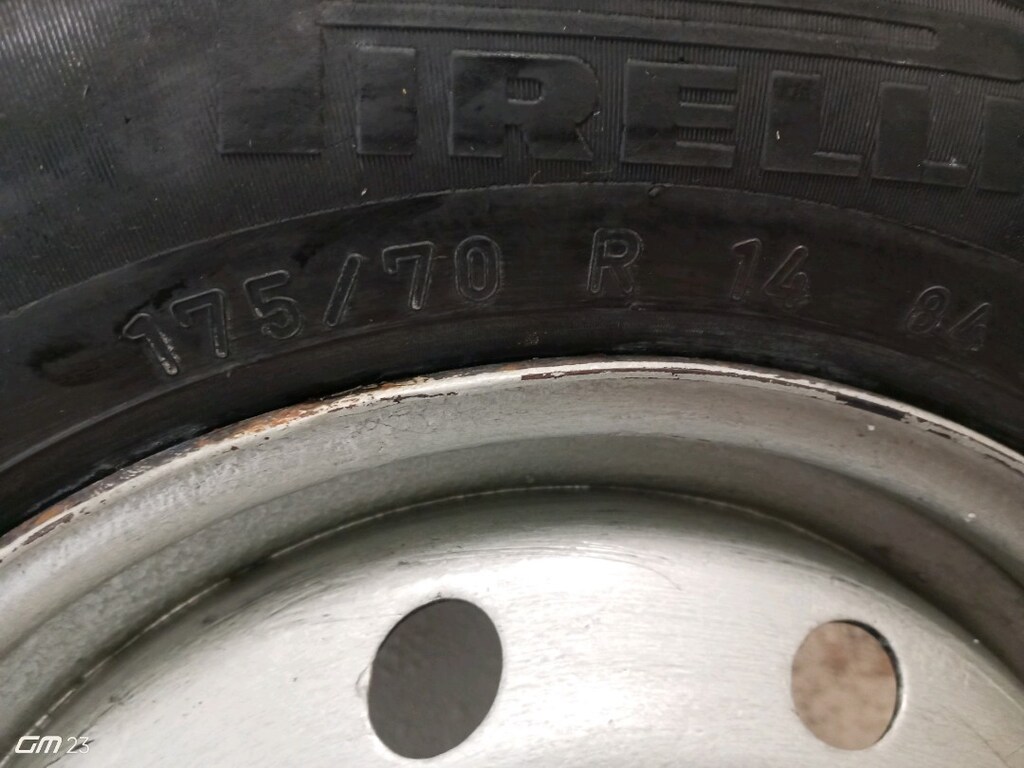 temiz ve sağlam 175x70 R 14 prelli marka stepne jantlı lastik - 10