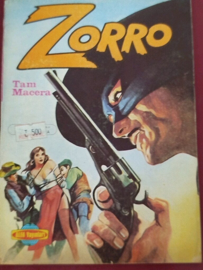 ZORRO, 1-9 takım, Alfa Yayınları, orijinal 1980'ler baskısı takım - 15