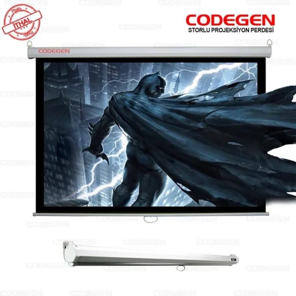 Codegen 200×200 cm Storlu Projeksiyon Perdesi - 2