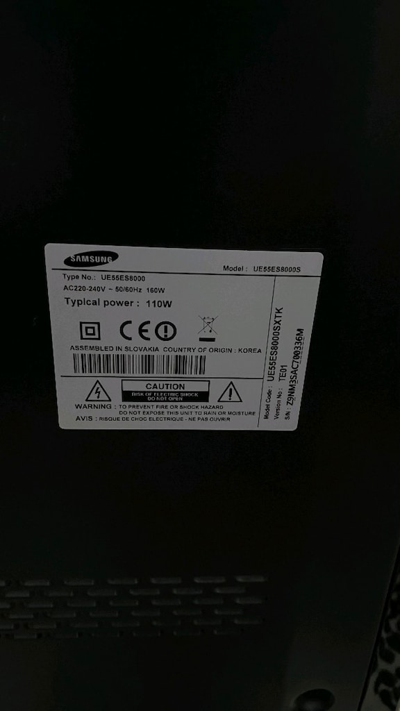 samsung 55'' - 3