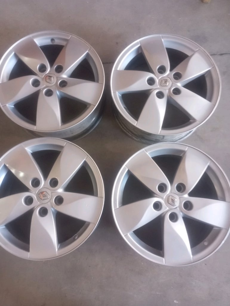 5x114.3/16 orjinal Renault Fuluance çelik jant - 10