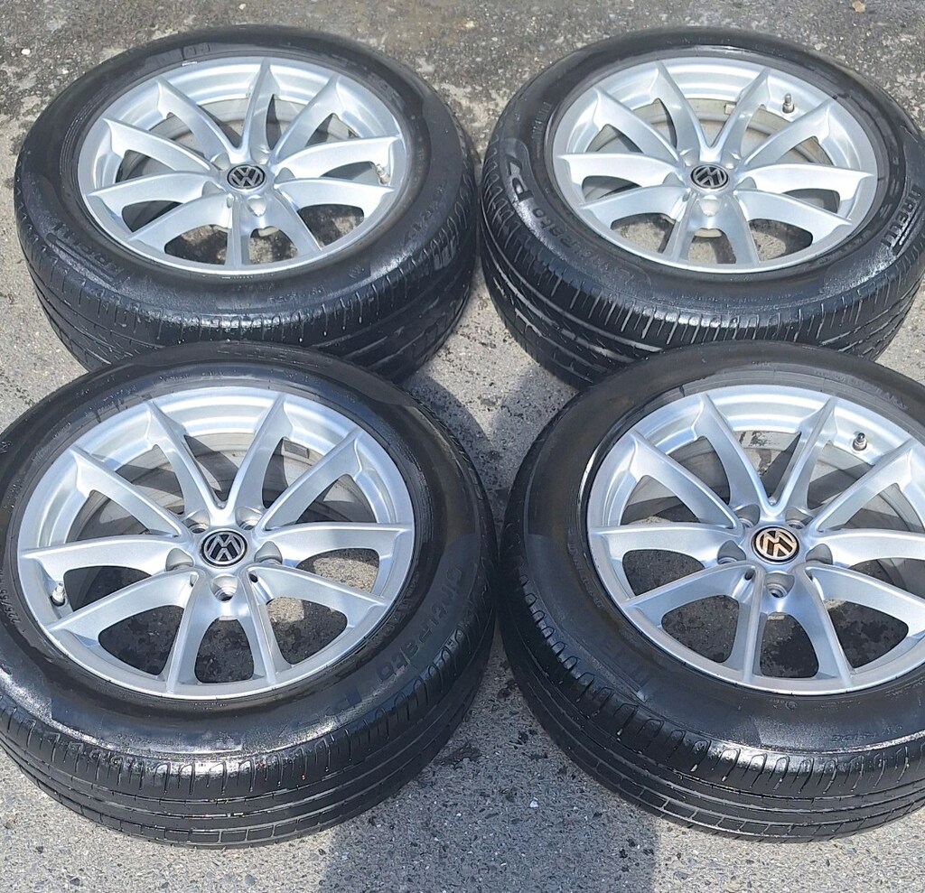 225 45 17 ORJINAL JANT LASTİK TAKIMI JETTA CADDY GOLF AUDİ PASSAT - 4