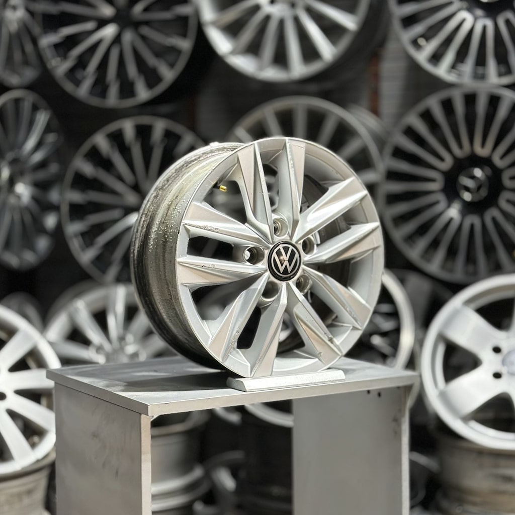 15 inç 5x112 Volkswagen Caddy Orijinal Ekipman Jant Takımı 2. El - 2