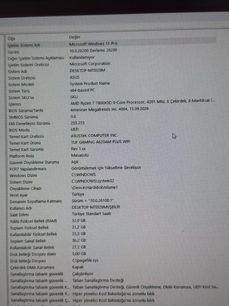 FULL SETUP OYUNCU BİLGİSAYARI - 7