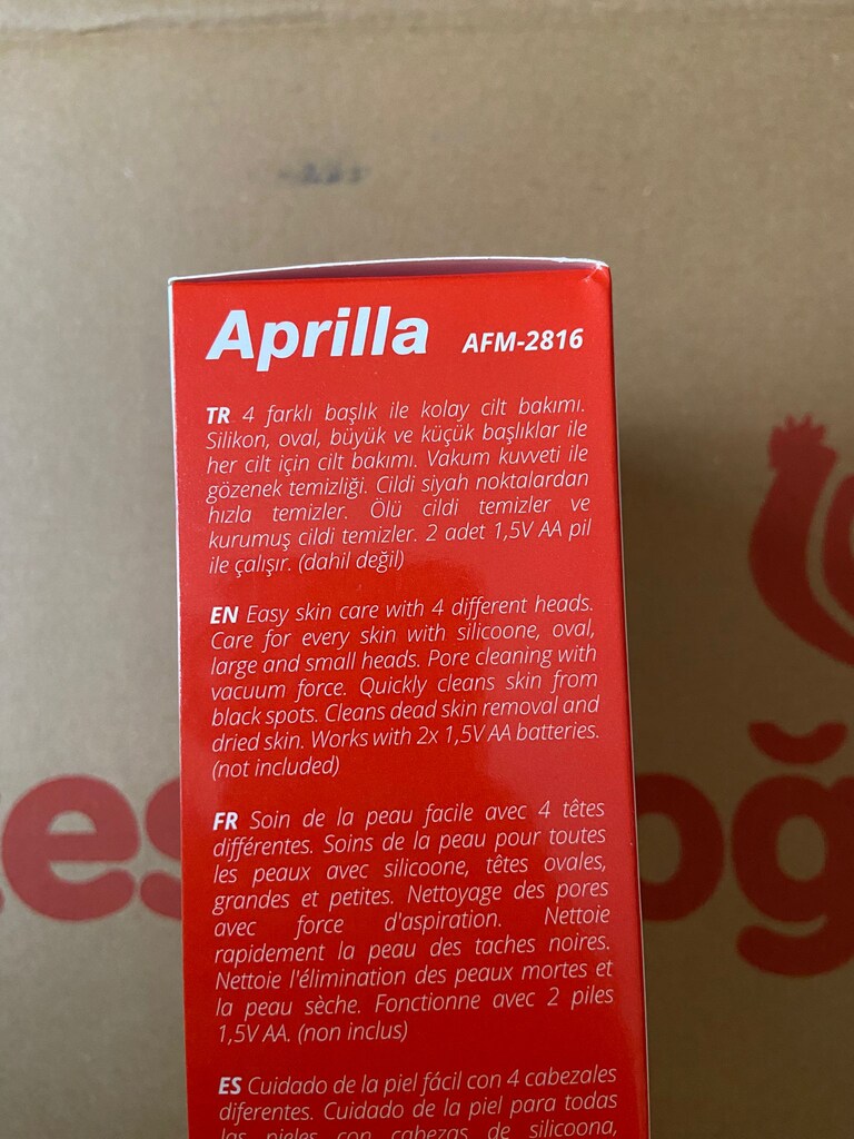 Aprilla Vakumlu Akne Siyah Nokta Cilt Bakım Cihazı SIFIR - 4