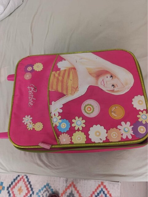 barbie cocuk valiz