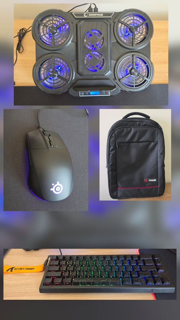 ASUS ROG Strix G18-Ryzen 9 8940HX-RTX 5070-16GB RAM-1TB M2 SSD - 6