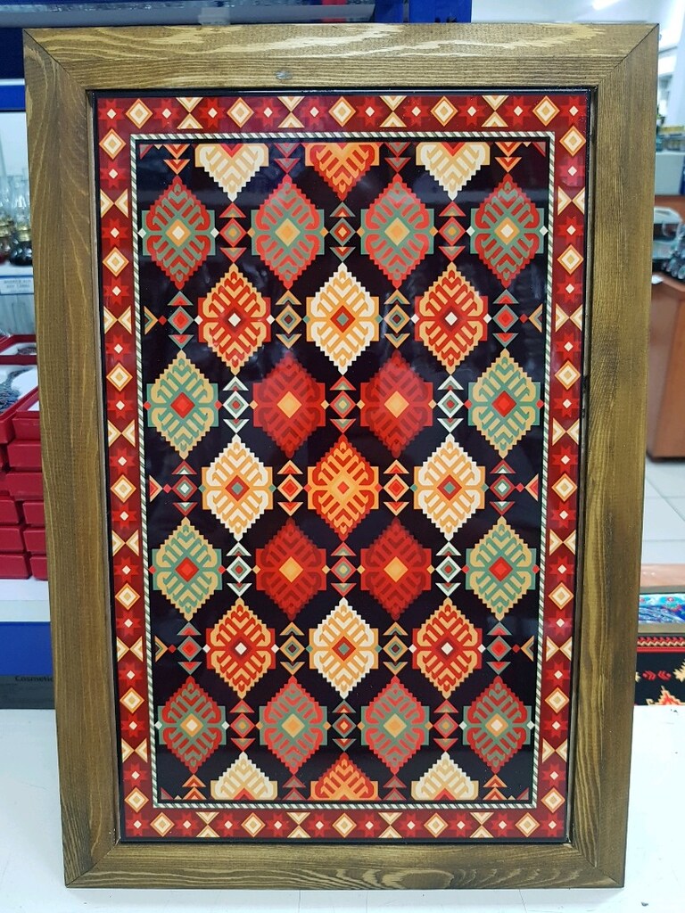 25x40 Seramik Ahsap Cerceveli Tablo - 6