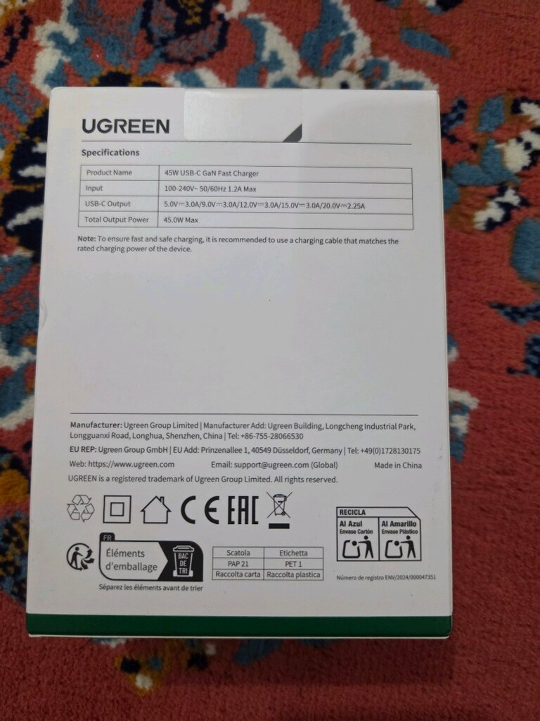 ugreen 45w şarj adaptörü - 2