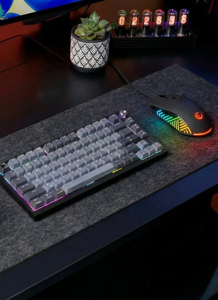 Rampage SMX-G68 SPEAR V2 FULL RGB 12800 DPI Siyah 7D Makrolu Mouse - 4