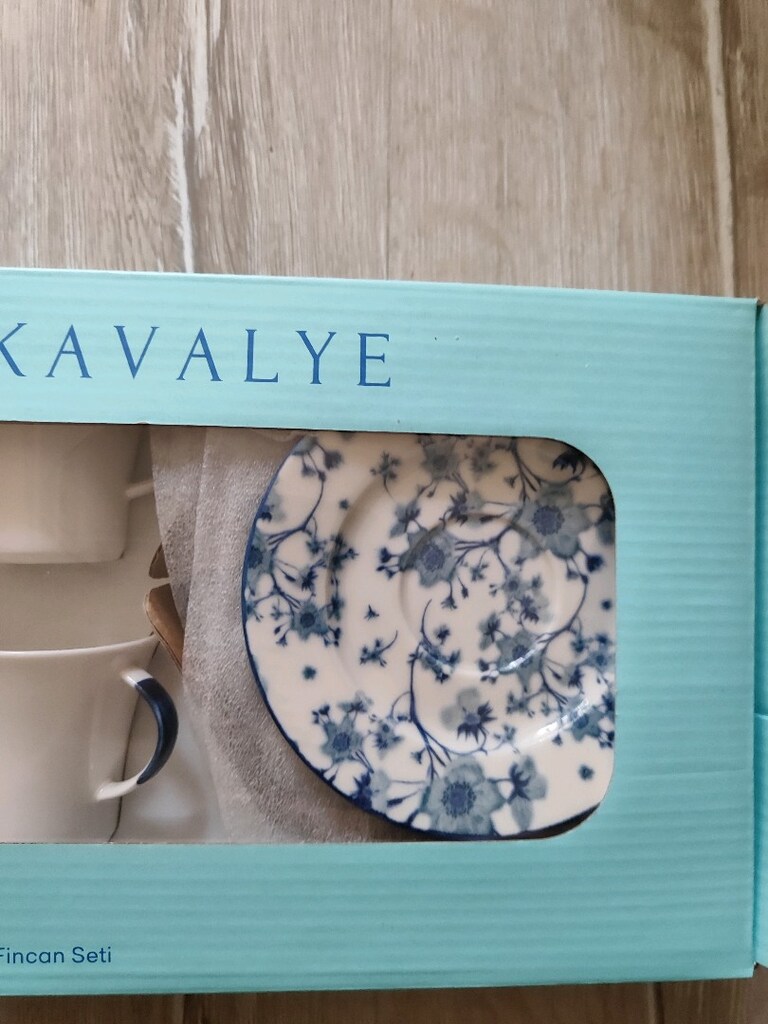 SIFIR SARMAŞIK 8 PARÇA KAHVE TAKIMI - 5