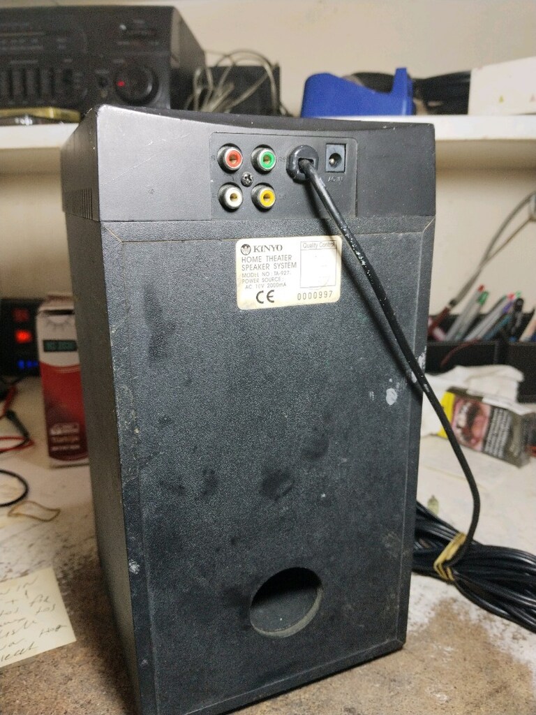 KINYO 4+1 SES SİSTEMİ ( CİHAZ 10 VOLT ADAPTÖRLE ÇALIŞMAKTADIR ) - 3