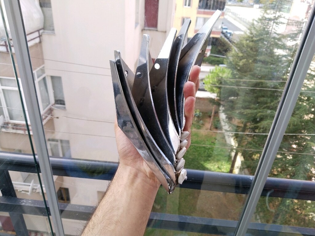 6 adet Metal Koltuk - Mobilya Ayağı - 2