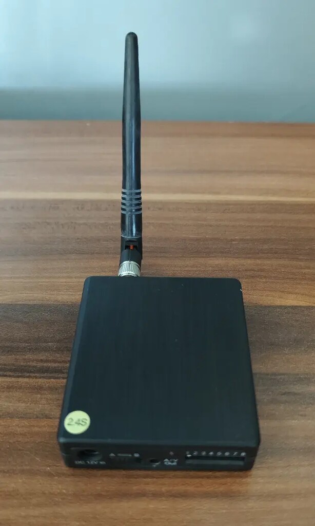 LawMate RX-2460 2.4GHz 8Ch Wireless A/V Receiver - 9