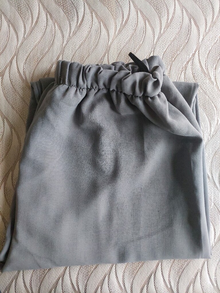 ecem beli lastikli ince yazlık pantolon - 6