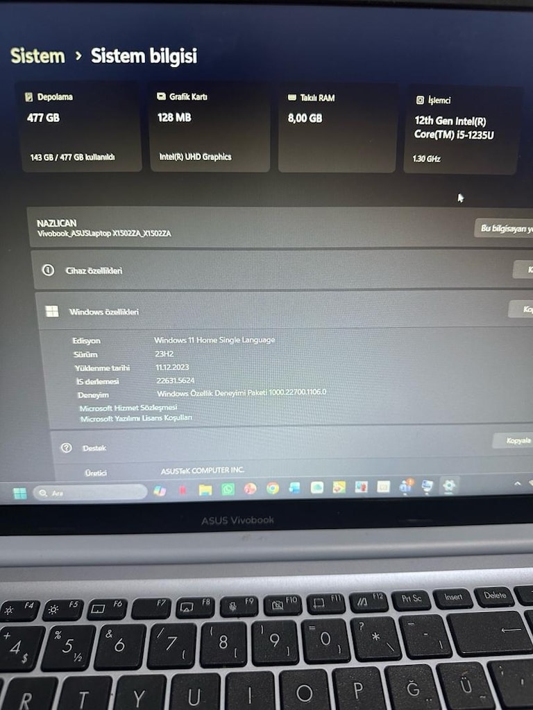 Asus Vivobook 15 (X1502ZA) - 2