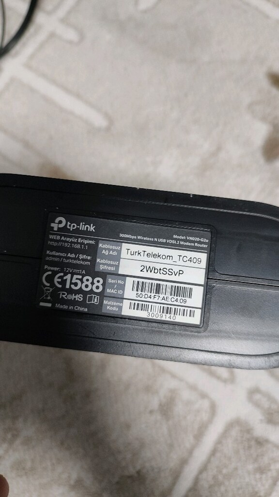 TP-LİNK VDSL ADSL - 4