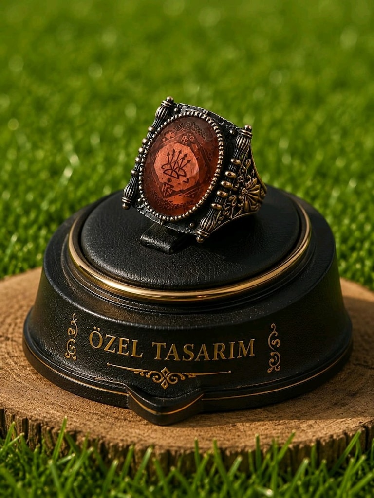 925 Ayar Gümüş Yüzük Zultanit Taş - 7