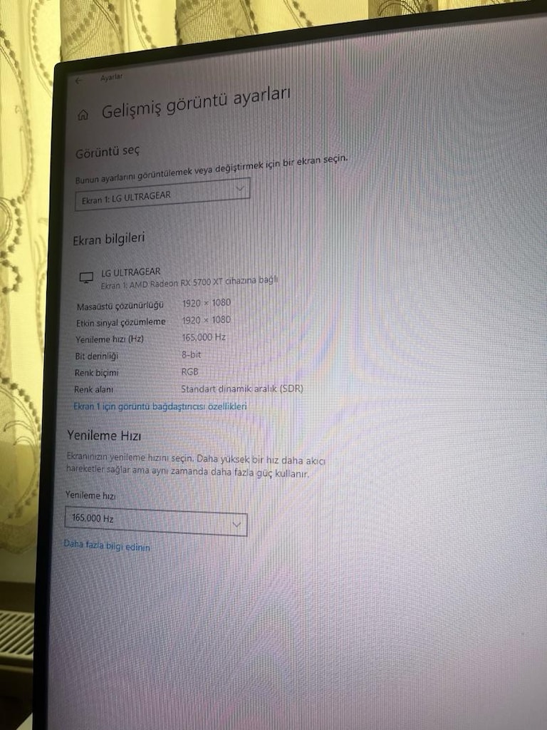 31,5 İNC 165 HZ MONİTÖR - 2
