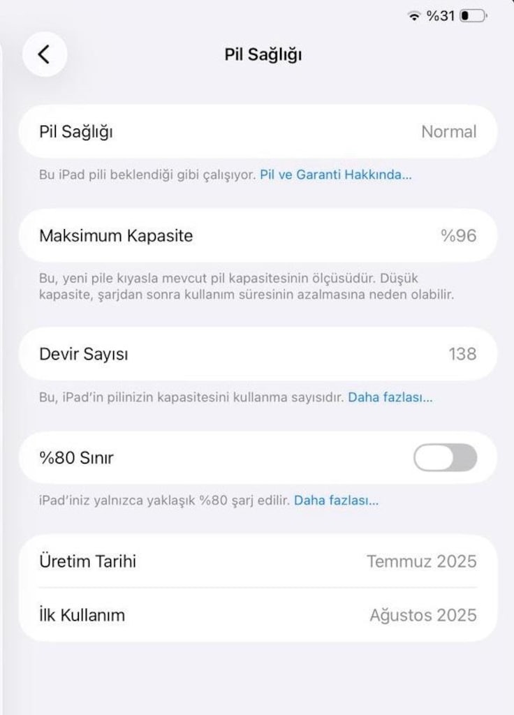 iPad Pro M5 çipli 11 inç wifi Tablet - 4