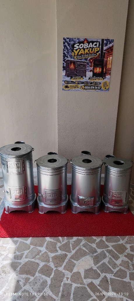 GALVANİZ SAC SOBA GEL AL FİYAT - 3
