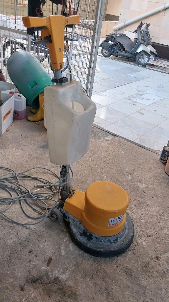 temiz kullanılmış halı yıkama makinesi ve mermer cila - 6