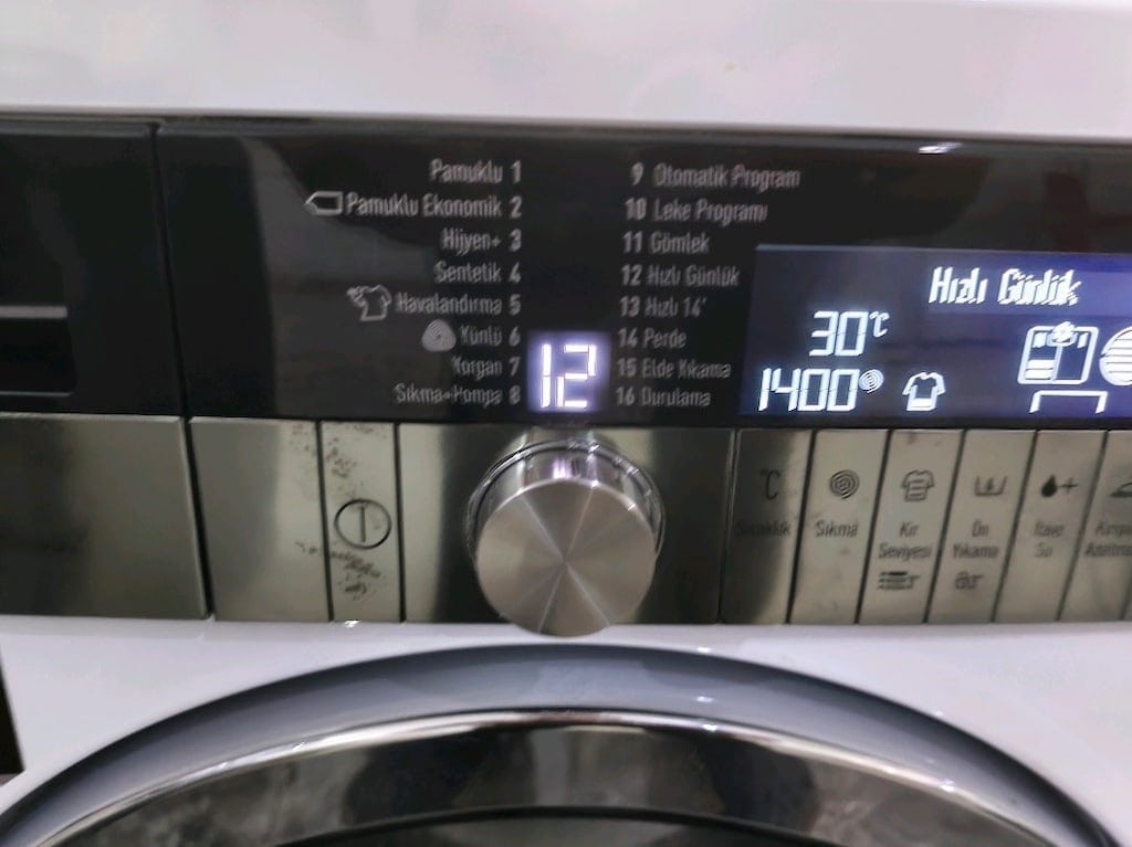 10.000 TL Etkin 10.000 TL Etkin Arçelik 9 kg piyano serisi buhar tekno - 6