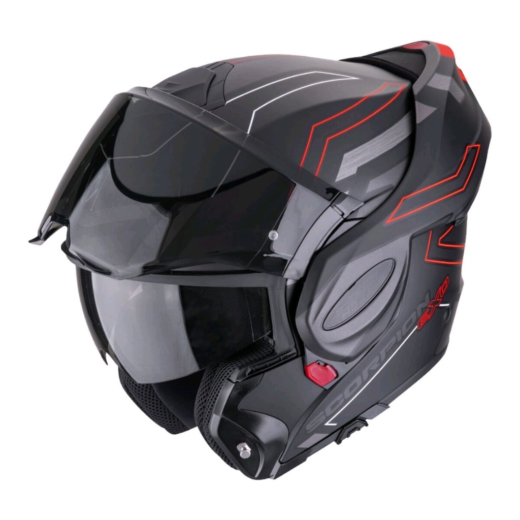 Scorpion Exo-Tech Evo Conquer Çene Açılabilir Motosiklet Kaskı - 4