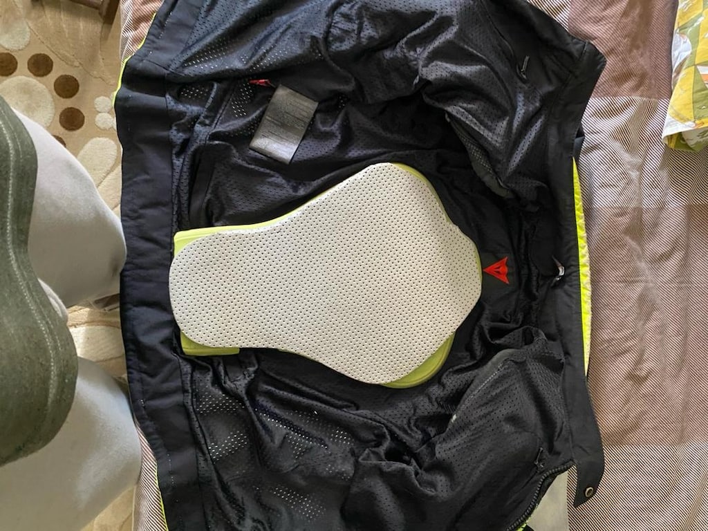 Dainese VR46 Air Black Fluo Yellow Jacket - 9