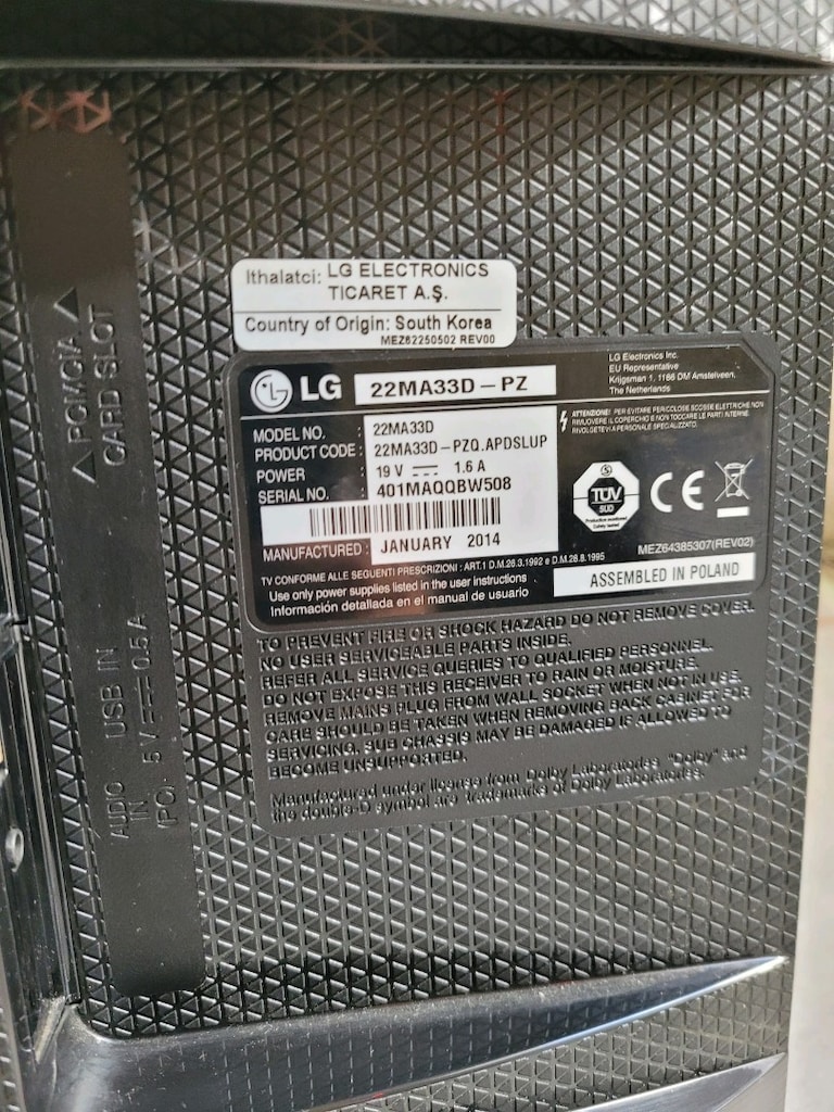 Lg TV monitör - 4