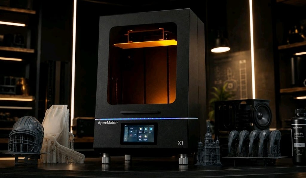 Apex Maker X1 Endüstriyel 8K Reçine 3D Yazıcı (Sıfır) - 3