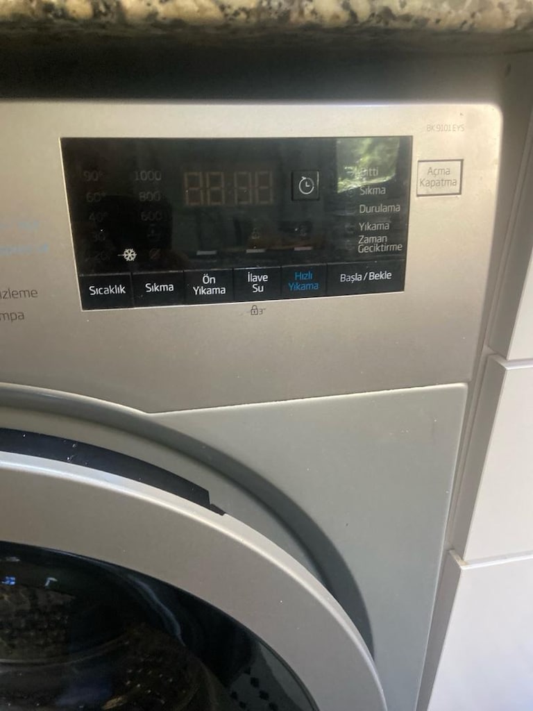 Beko 9 kg gri çamaşır makinesi - 3