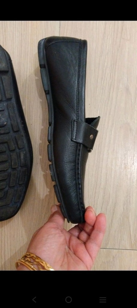 Louis Louis Vuitton siyah deri loafer, - 19