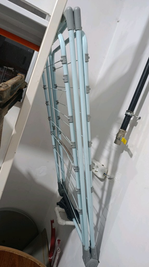 Katlanabilir Metal Çamaşır Kurutmalığı / Askılık - 2