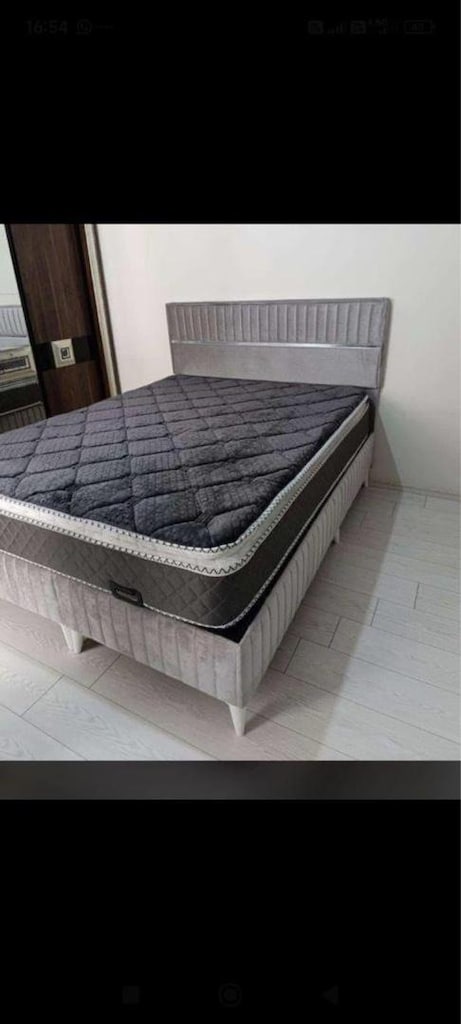 SIFIR LÜX ÇİFTLİ BAZA PETLİ YATAK - 3
