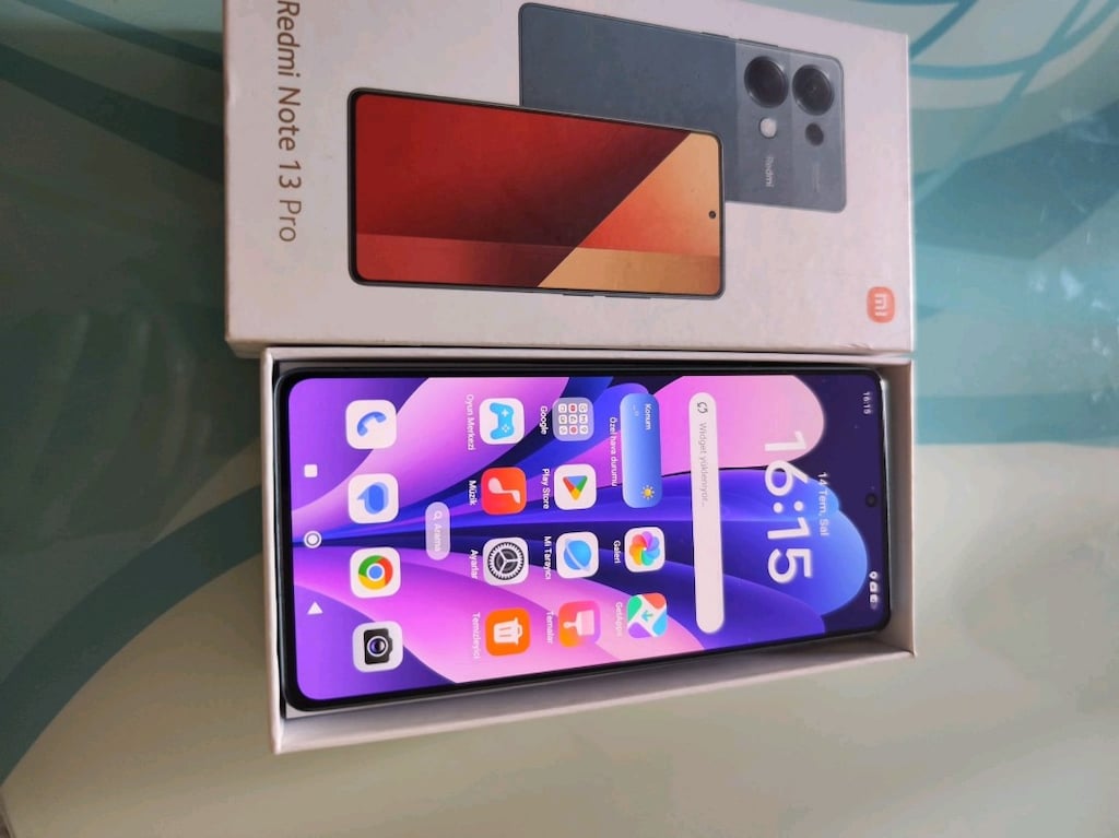 KARTA TAKSİT TR CİHAZİ REDMİ NOTE 13 PRO 12/512 GB HAFIZA KUTU VE ŞARJ - 10