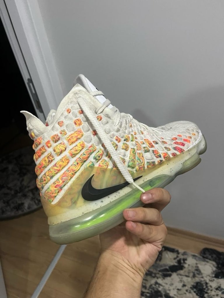 Nike LeBron 17 Air Command Force 49.5 Numara – BQ3177-100 - 3