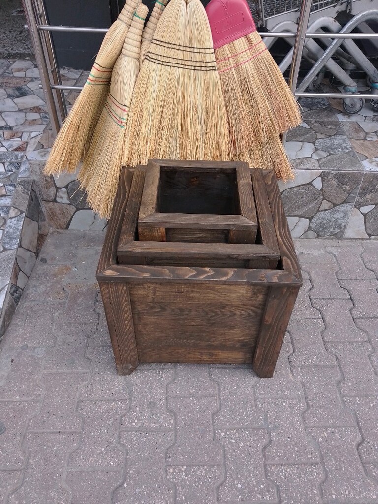 saksı ahşap - 2